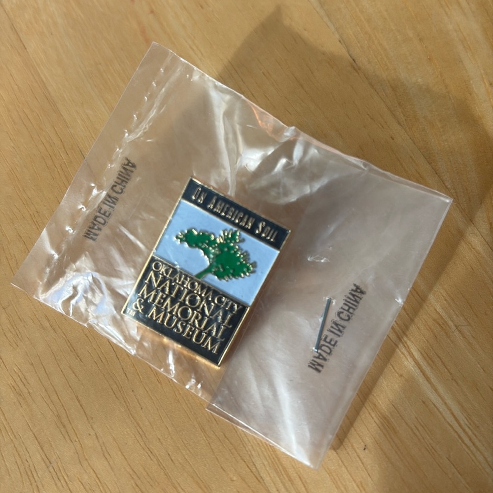 Oklahoma City National Memorial & Museum lapel pin
